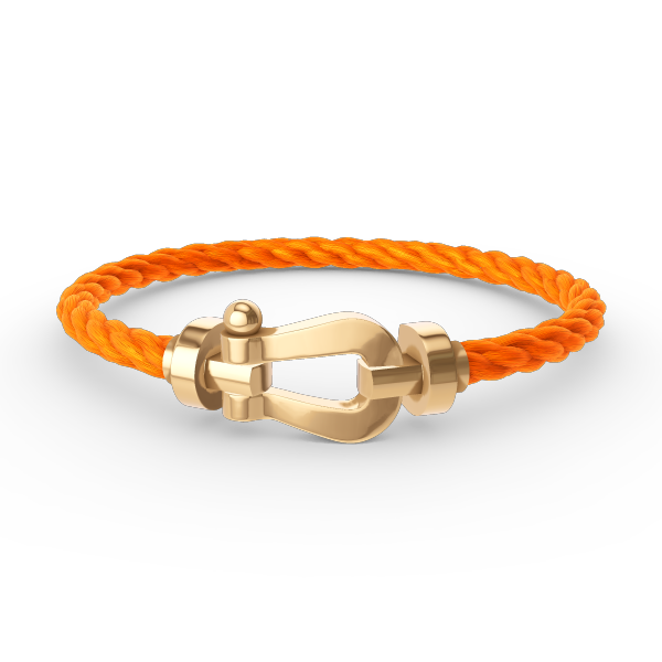 [Elara jewelsry ]FORCE LARGE HORSESHOE NO DIAMOND BRACELET GOLD