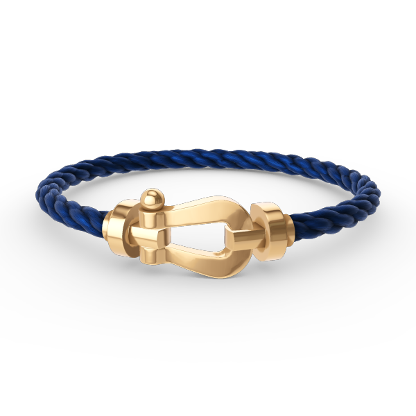 [Elara jewelsry ]FORCE LARGE HORSESHOE NO DIAMOND BRACELET GOLD