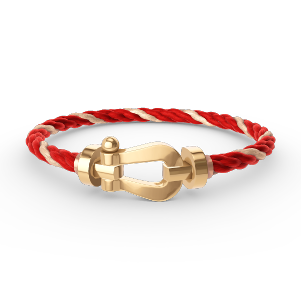 [Elara jewelsry ]FORCE LARGE HORSESHOE NO DIAMOND BRACELET GOLD