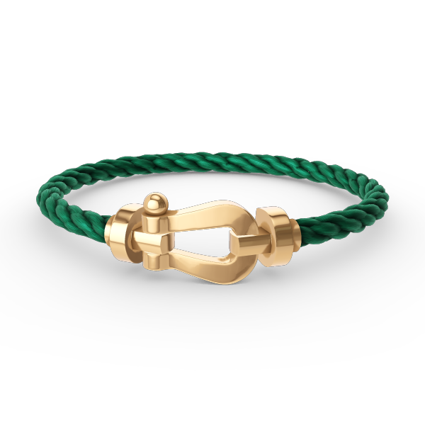 [Elara jewelsry ]FORCE LARGE HORSESHOE NO DIAMOND BRACELET GOLD