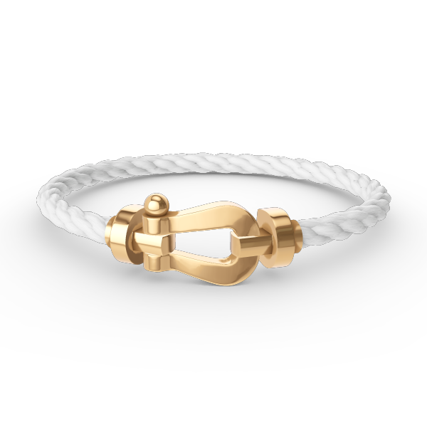 [Elara jewelsry ]FORCE LARGE HORSESHOE NO DIAMOND BRACELET GOLD