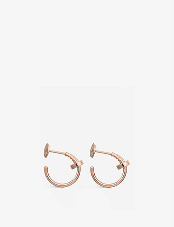 [Elara jewelsry ]JUSTE EARRINGS PINK GOLD