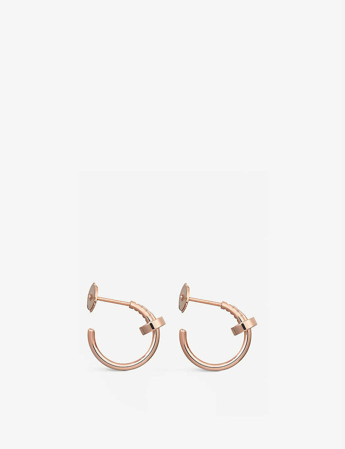 [Elara jewelsry ]JUSTE EARRINGS PINK GOLD