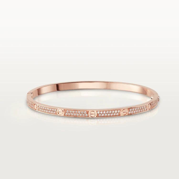 [Elara jewelsry ]LOVE BRACELET 3.65MM DIAMOND-PAVED