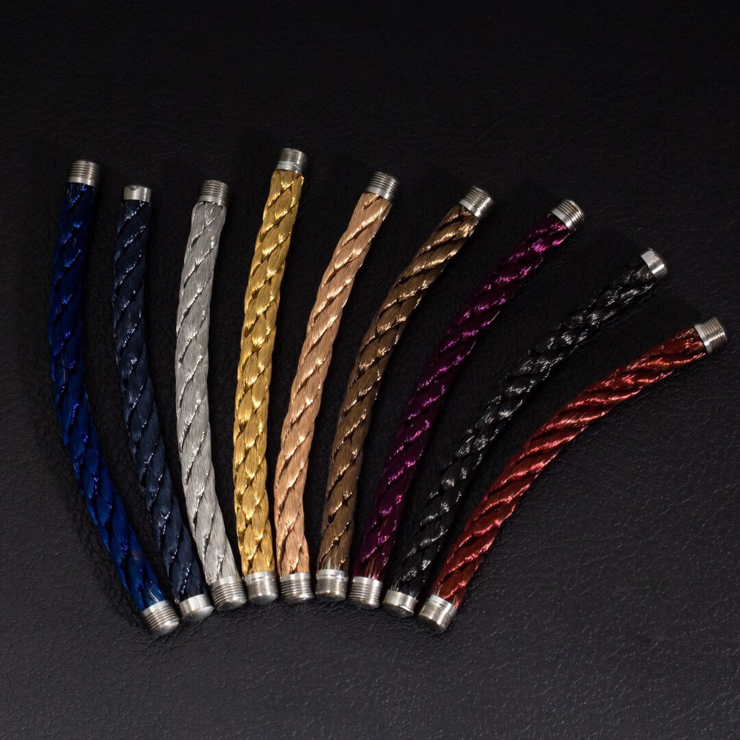 [Elara jewelsry ]FORCE SERIES BRACELET CABLES 50 CHOICES (DIY SELECTION)