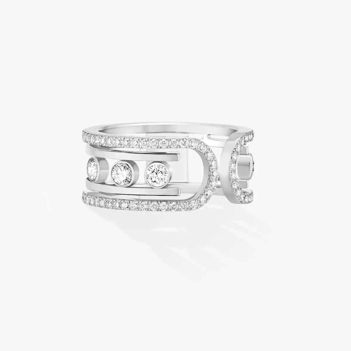[Elara jewelsry]Move 10th Diamond Ring in Gold