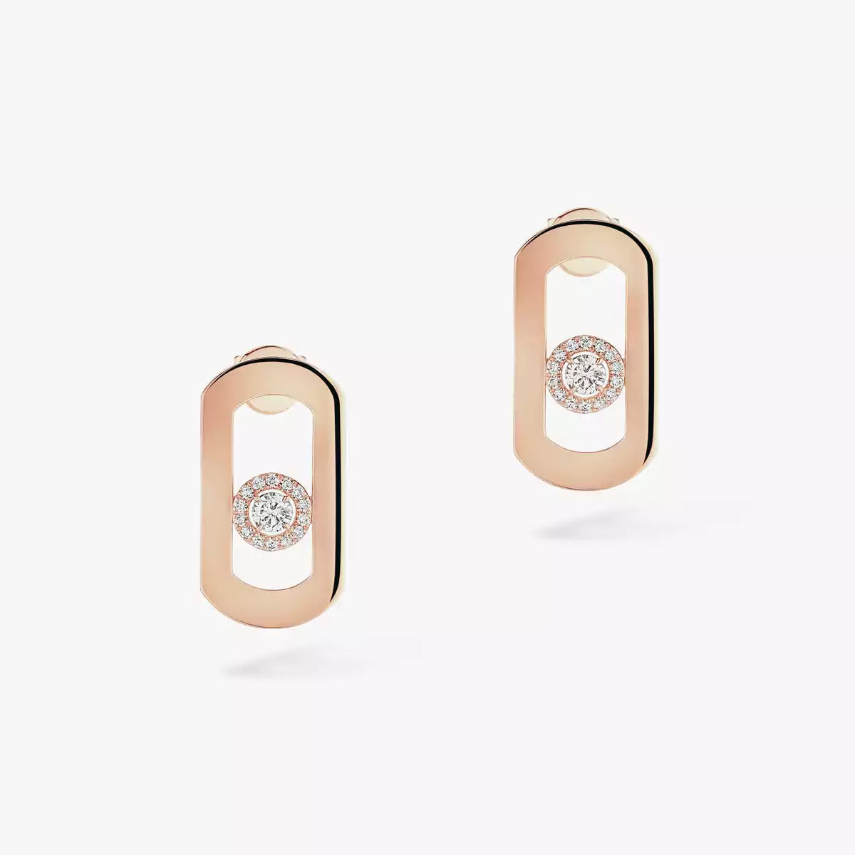 [Elara jewelsry]So Move Diamond Earrings in Yellow Gold