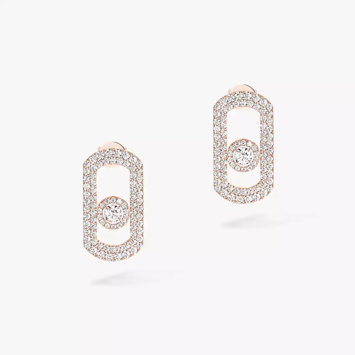 [Elara jewelsry]So Move Pave_-Set Diamond Earrings in Silver