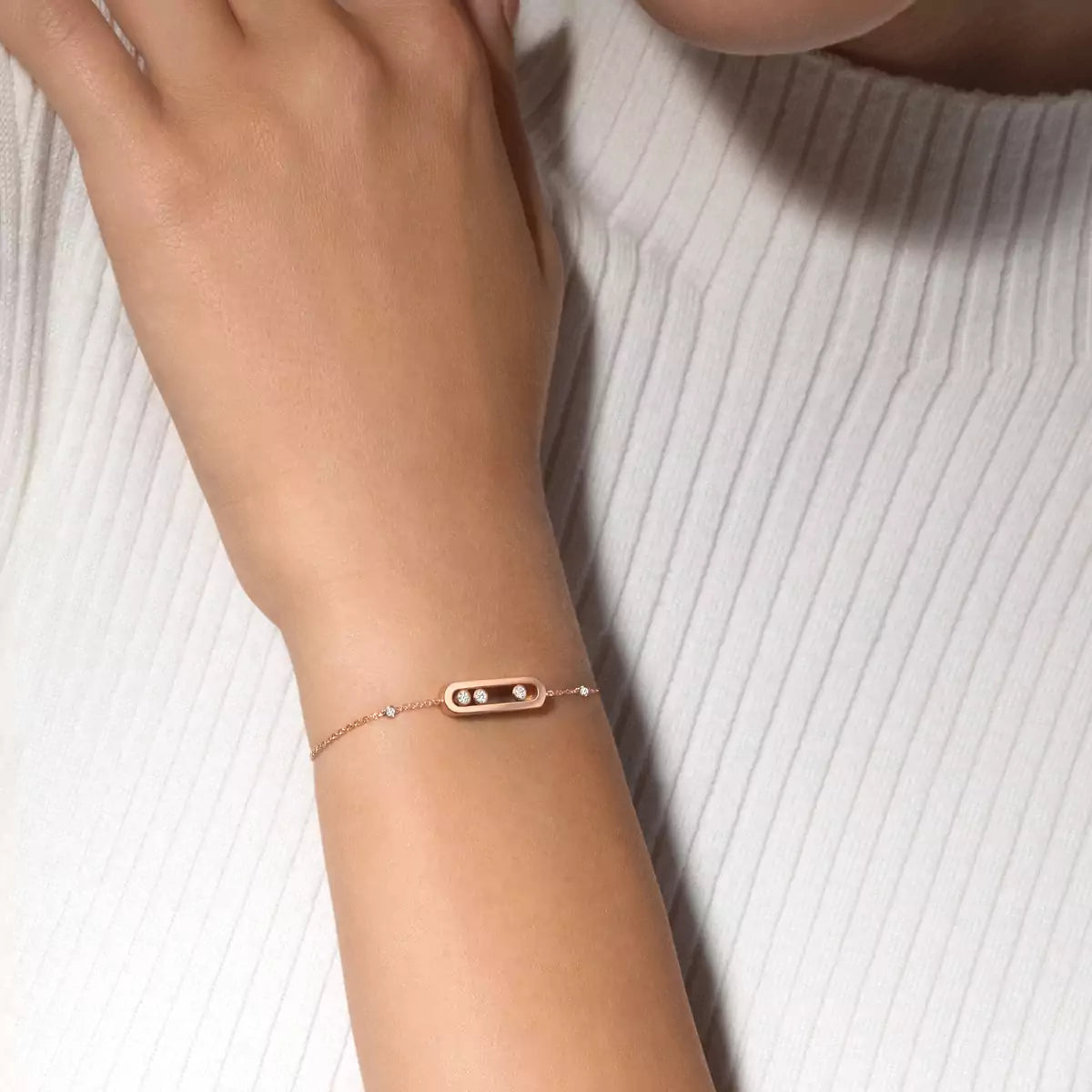 [Elara jewelsry]Baby Move Diamond Bracelet