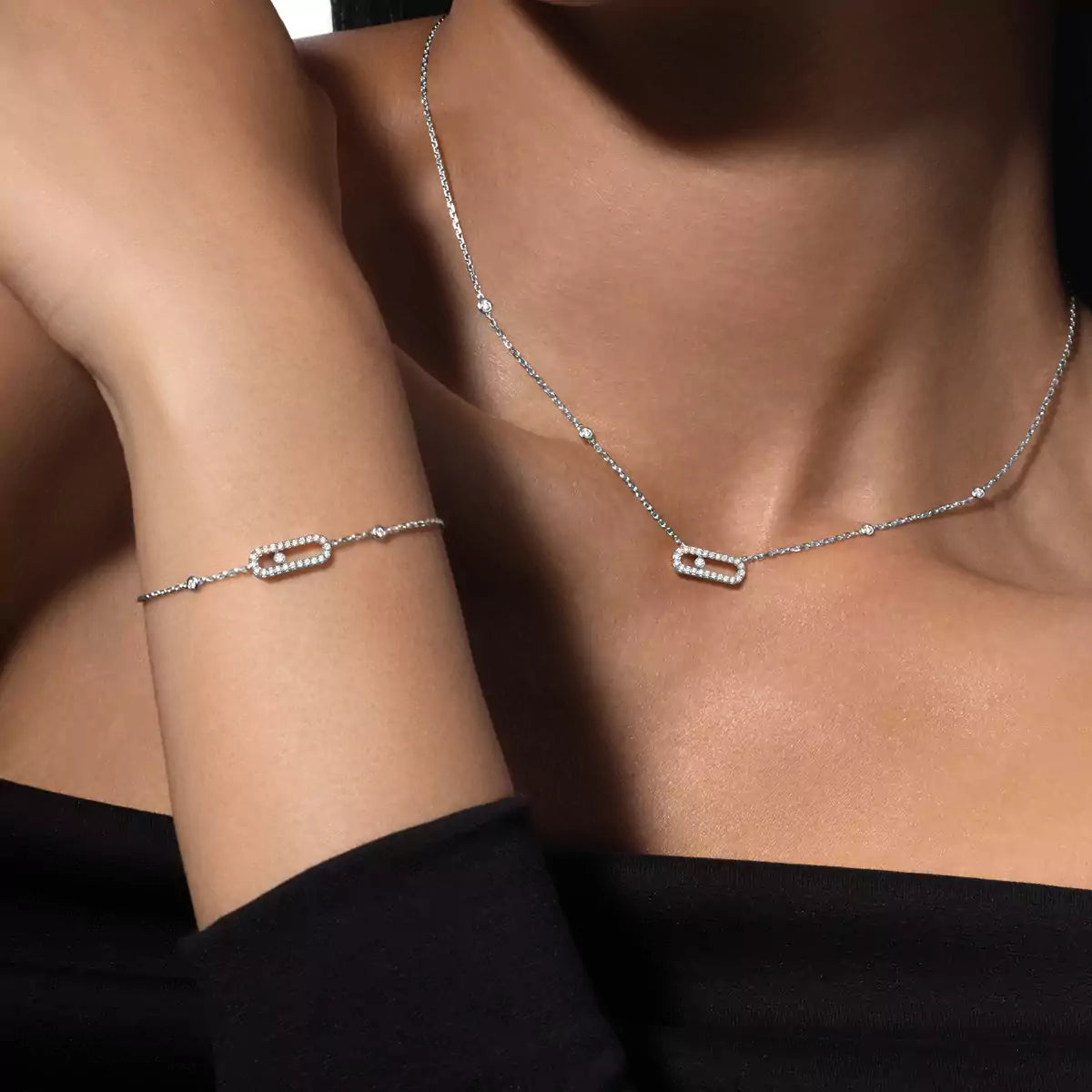 [Elara jewelsry]Move Uno Necklace
