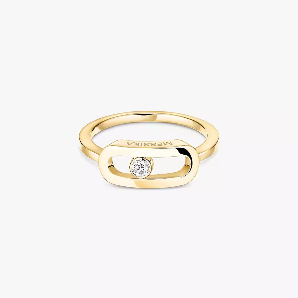 [Elara jewelsry]Move Uno Diamond Ring in Gold
