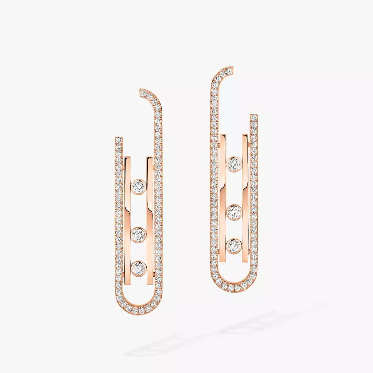 [Elara jewelsry]Diamond Pendant Earrings Move 10Th