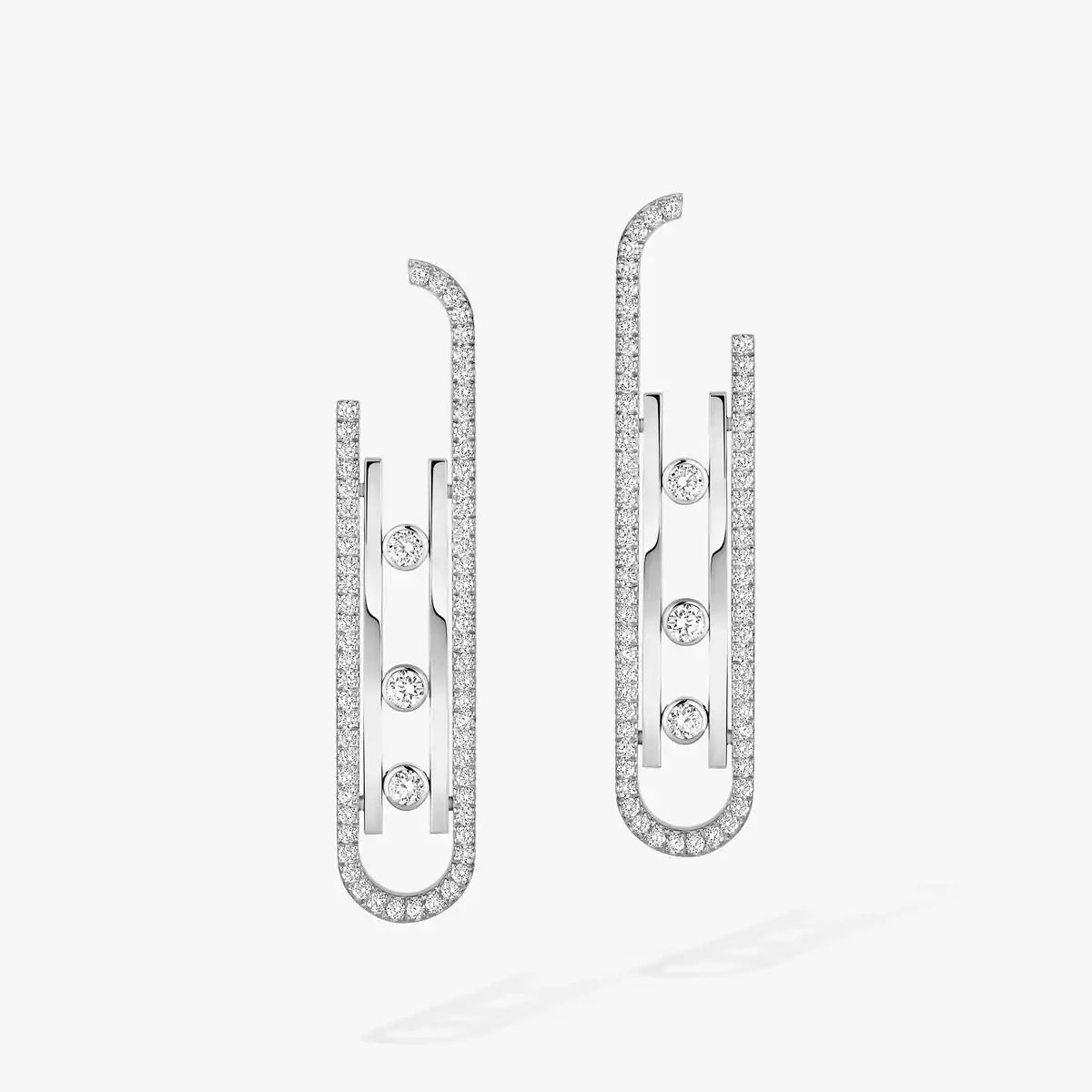[Elara jewelsry]Diamond Pendant Earrings Move 10Th