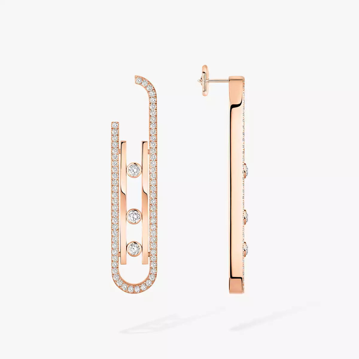 [Elara jewelsry]Diamond Pendant Earrings Move 10Th
