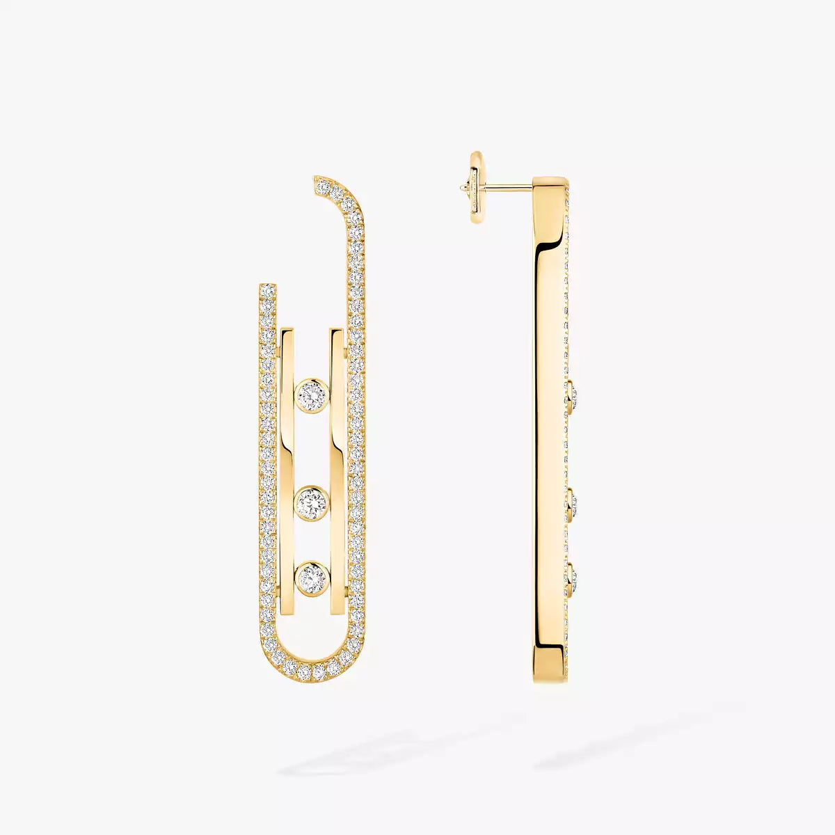 [Elara jewelsry]Diamond Pendant Earrings Move 10Th