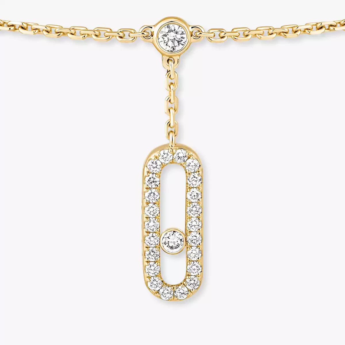 [Elara jewelsry] Move Uno pavé ankle bracelet