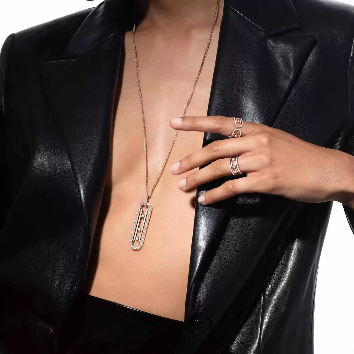 [Elara jewelsry]Move 10th Diamond Ring in Gold