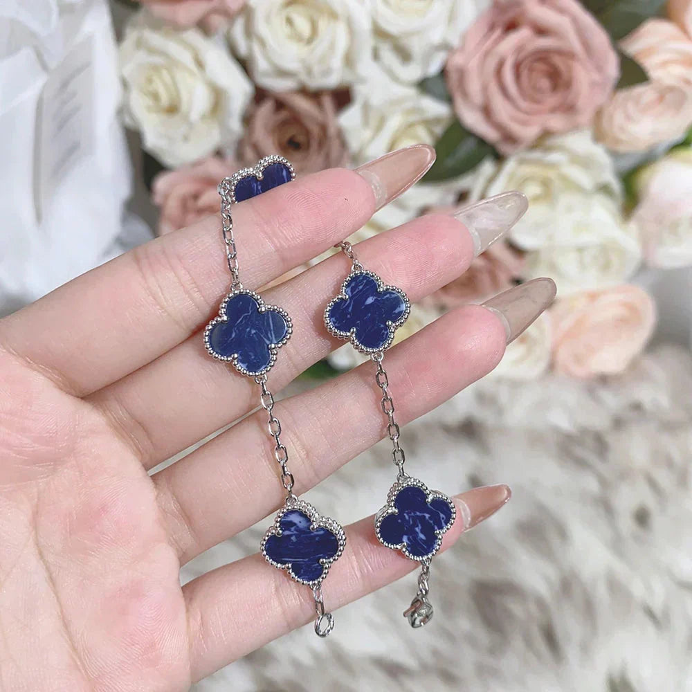 [Elara jewelsry ]CLOVER 5 MOTIF PIETERSITE BRACELET COLLECTION