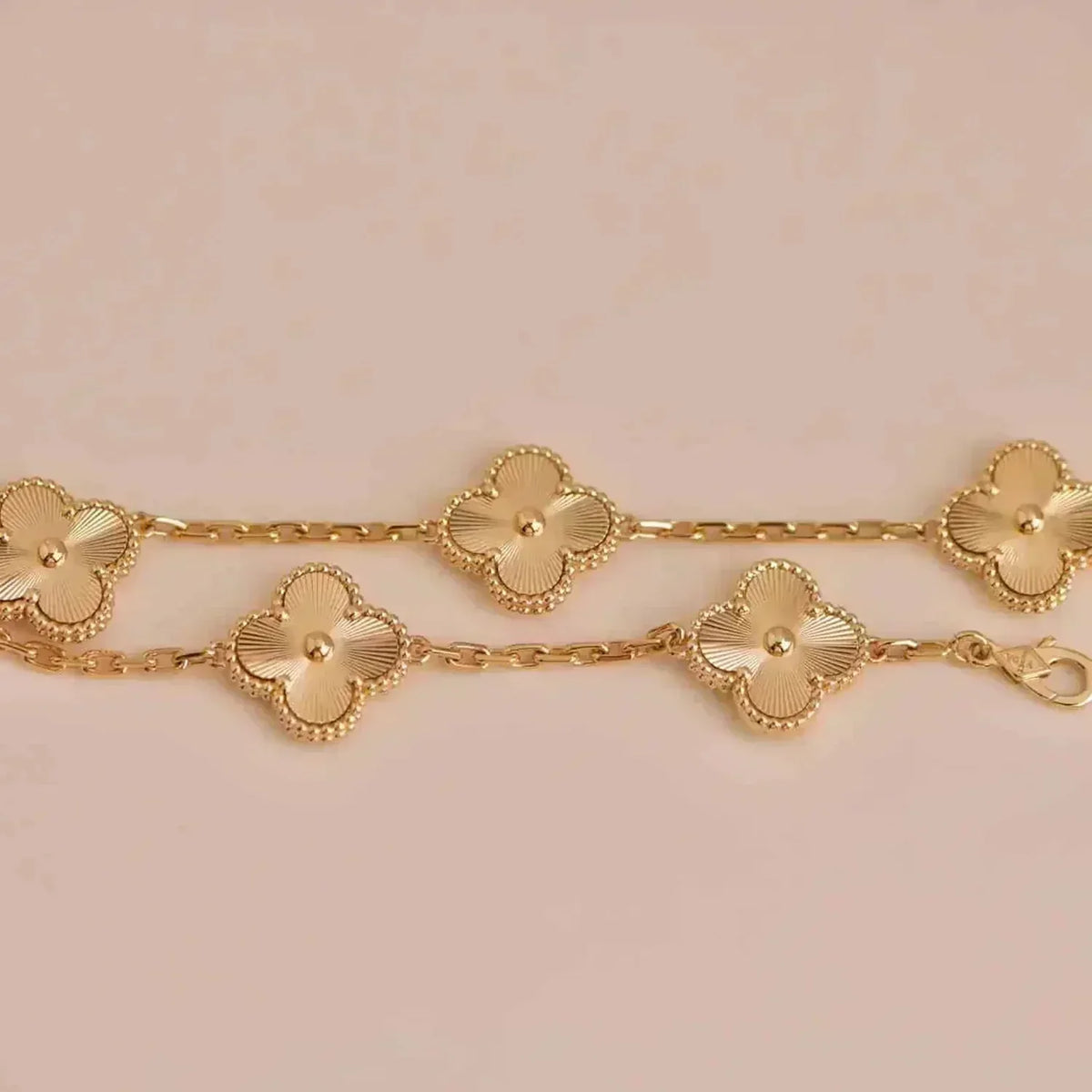[Elara jewelsry ] CLOVER 5 MOTIF LASER BRACELET COLLECTION