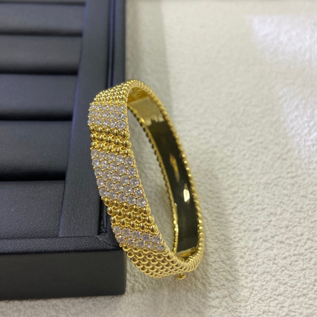 [Elara jewelsry]  FIVE-ROW DIAMOND BRACELET