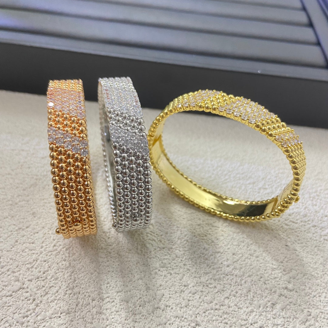 [Elara jewelsry]  FIVE-ROW DIAMOND BRACELET