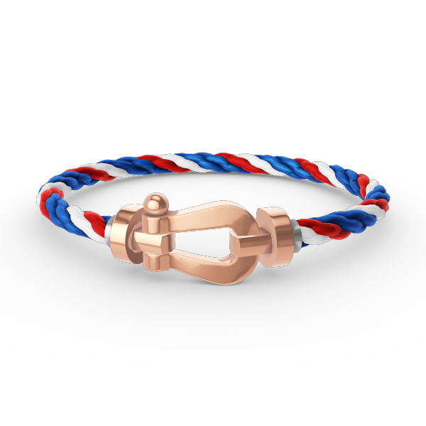 [Elara jewelsry ]FORCE LARGE HORSESHOE NO DIAMOND BRACELET ROSE GOLD
