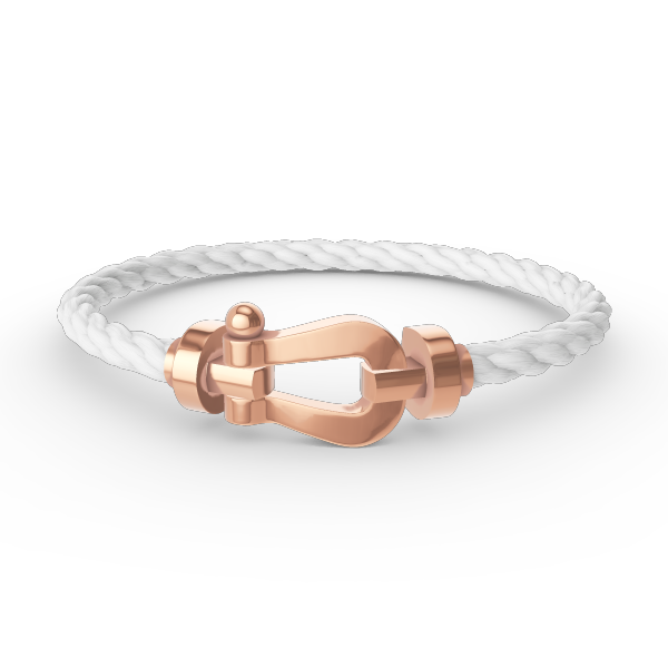 [Elara jewelsry ]FORCE LARGE HORSESHOE NO DIAMOND BRACELET ROSE GOLD