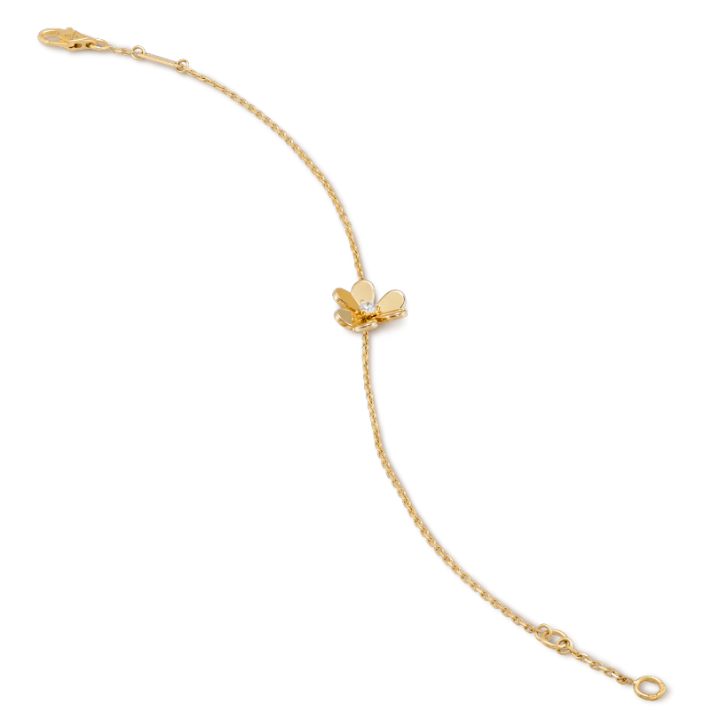[Elara jewelsry ]FRIVOLE GOLD FLOWER BRACELET