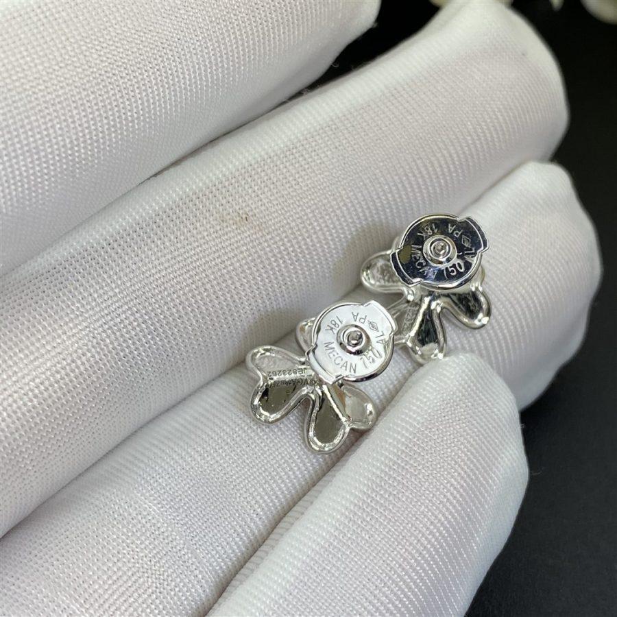 [Elara jewelsry ]FRIVOLE MINI SILVER FLOWER EARRINGS