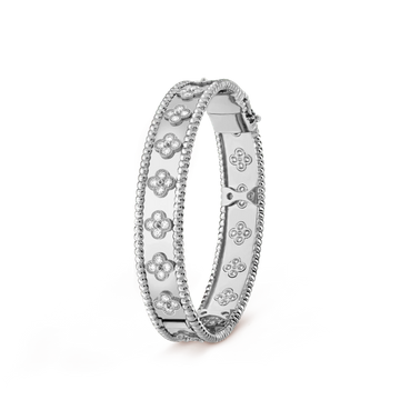 [Elara jewelsry ]CLOVER BRACELET 8MM DIAMONDS