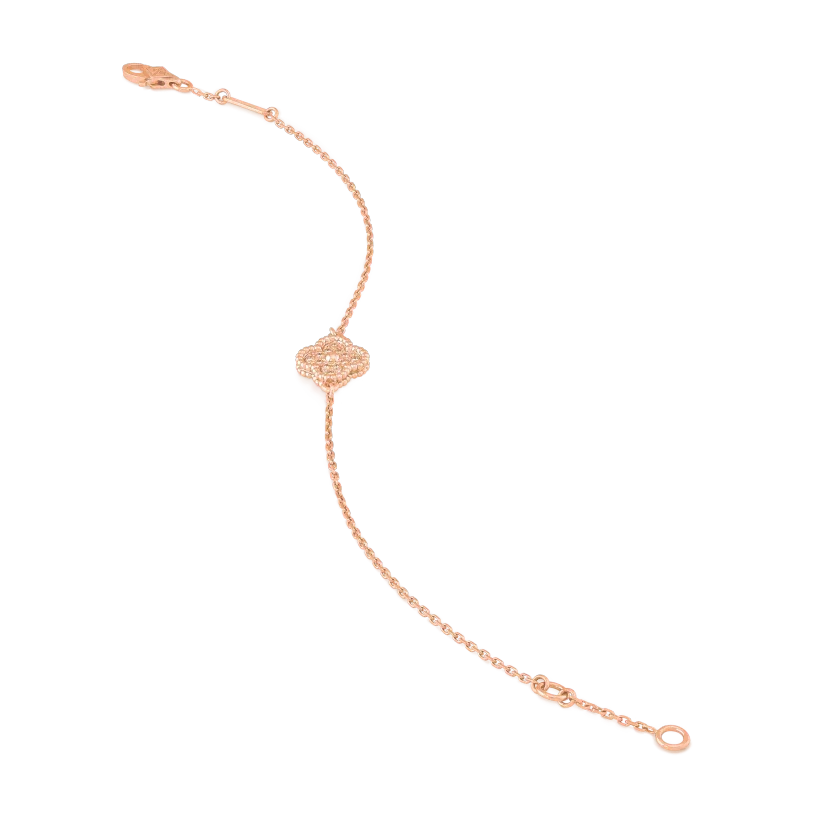 [Elara jewelsry ]CLOVER SINGLE FLOWER BRACELET