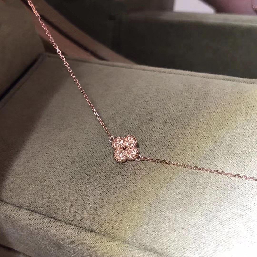 [Elara jewelsry ]CLOVER SINGLE FLOWER BRACELET