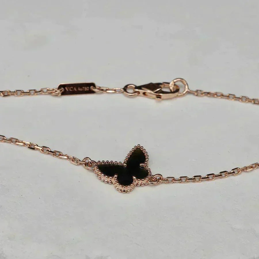 [Elara jewelsry ]BUTTERFLY ONYX  BUTTERFLY BRACELET