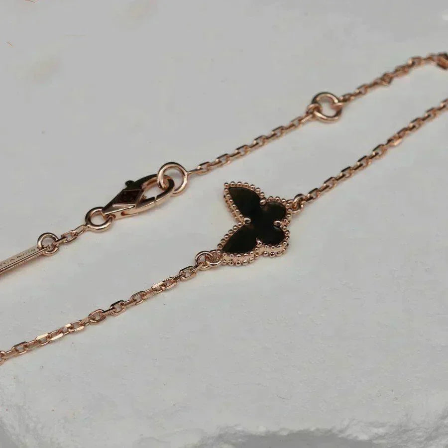 [Elara jewelsry ]BUTTERFLY ONYX  BUTTERFLY BRACELET