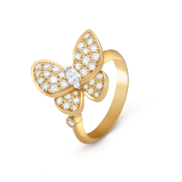 [Elara jewelsry ]BUTTERFLY DIAMOND RING