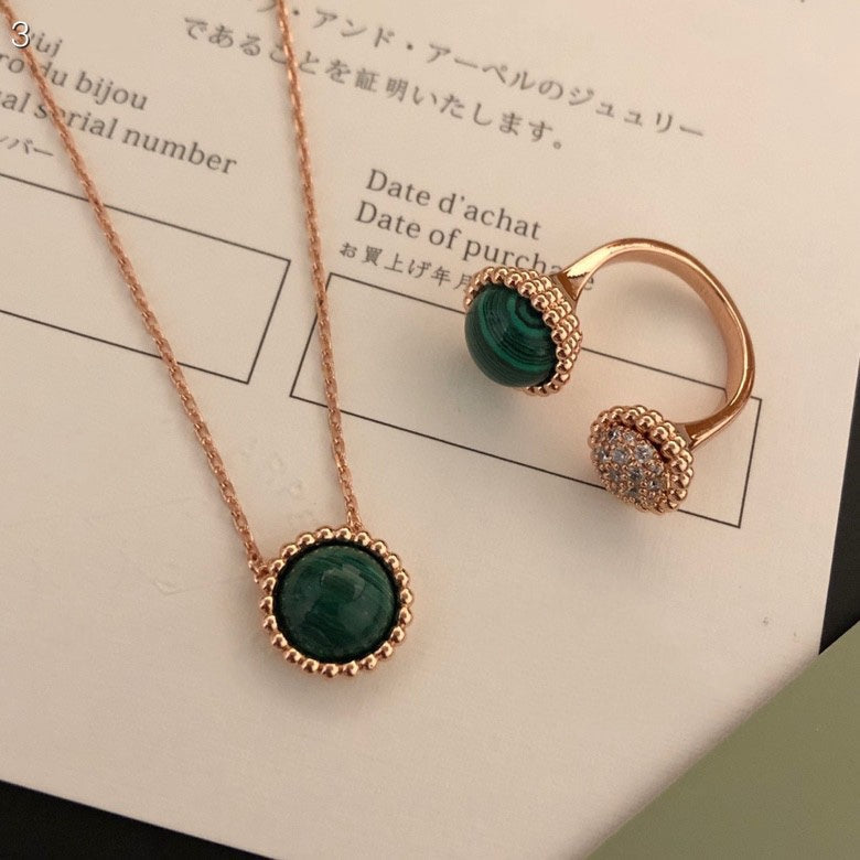 [Elara jewelsry ]PERLEE COULEURS DIAMOND ROSE GOLD BETWEEN THE FINGER RING