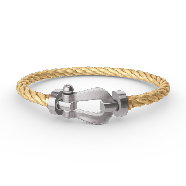 [Elara jewelsry ]FORCE LARGE HORSESHOE NO DIAMOND BRACELET SILVER