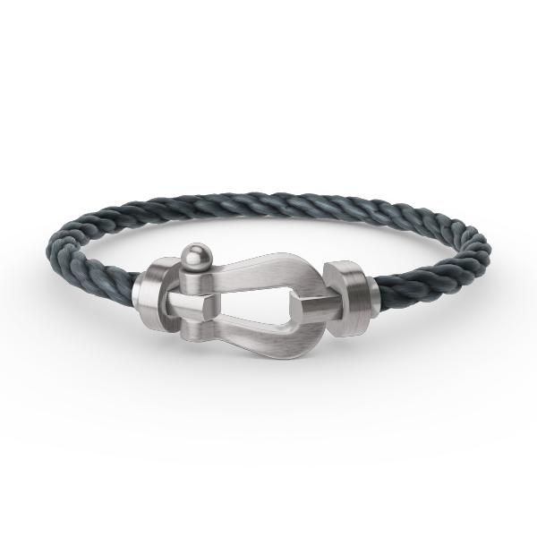 [Elara jewelsry ]FORCE LARGE HORSESHOE NO DIAMOND BRACELET SILVER