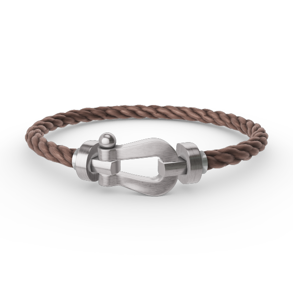 [Elara jewelsry ]FORCE LARGE HORSESHOE NO DIAMOND BRACELET SILVER