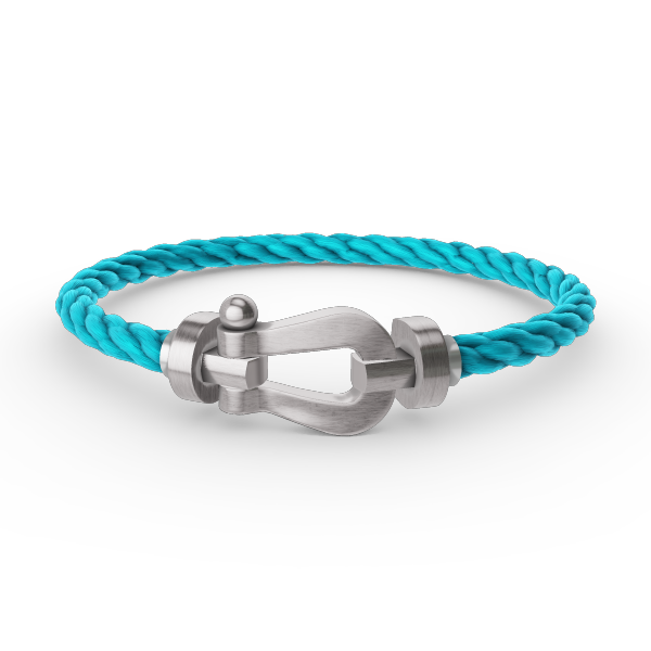 [Elara jewelsry ]FORCE LARGE HORSESHOE NO DIAMOND BRACELET SILVER