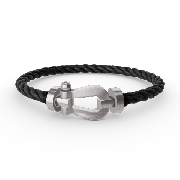 [Elara jewelsry ]FORCE LARGE HORSESHOE NO DIAMOND BRACELET SILVER