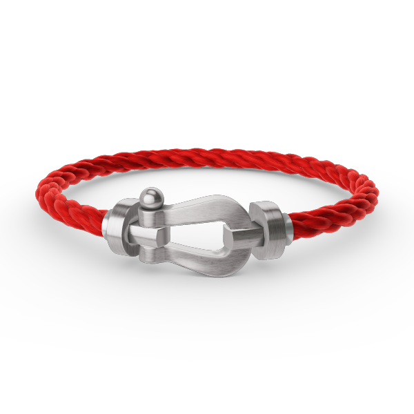 [Elara jewelsry ]FORCE LARGE HORSESHOE NO DIAMOND BRACELET SILVER