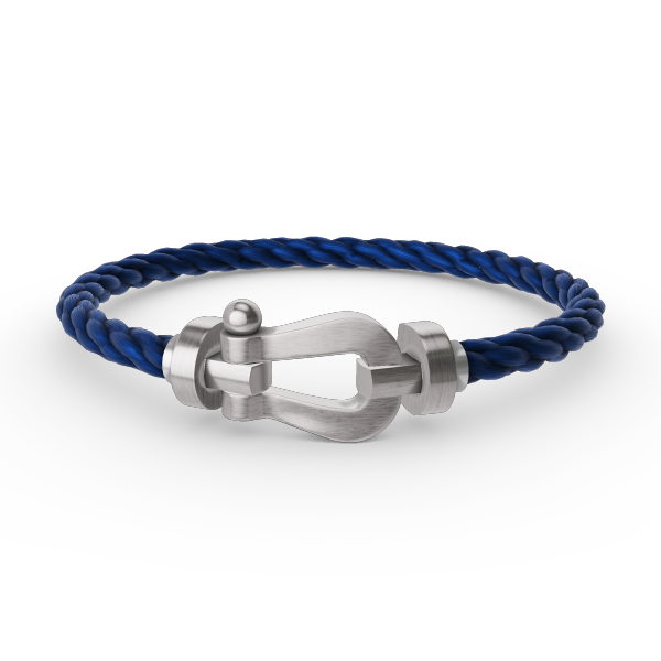 [Elara jewelsry ]FORCE LARGE HORSESHOE NO DIAMOND BRACELET SILVER