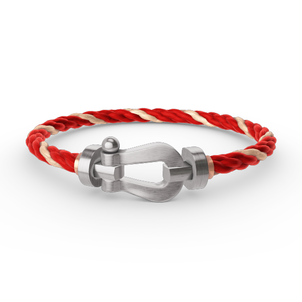 [Elara jewelsry ]FORCE LARGE HORSESHOE NO DIAMOND BRACELET SILVER