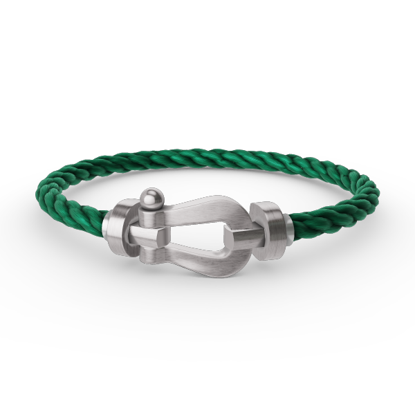 [Elara jewelsry ]FORCE LARGE HORSESHOE NO DIAMOND BRACELET SILVER