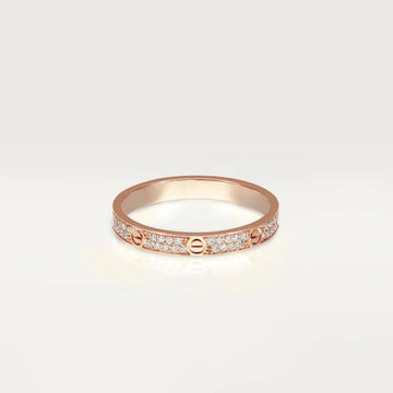 [Elara jewelsry ]LOVE RING 2.65MM DIAMOND
