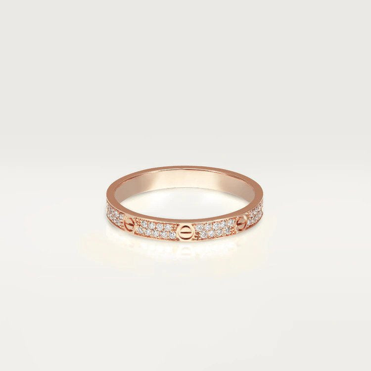 [Elara jewelsry ]LOVE RING 2.65MM DIAMOND