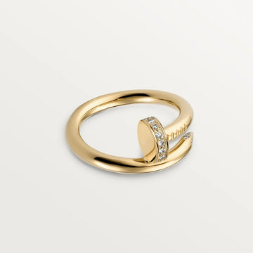 [Elara jewelsry ]JUSTE RING 2.65MM GOLD DIAMOND