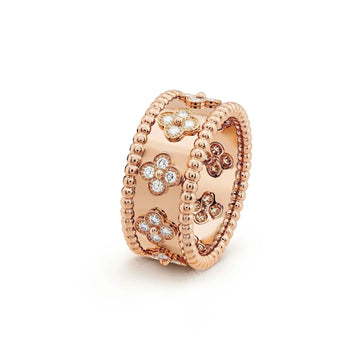 [Elara jewelsry ]CLOVER KALEIDOSCOPE RING 10MM